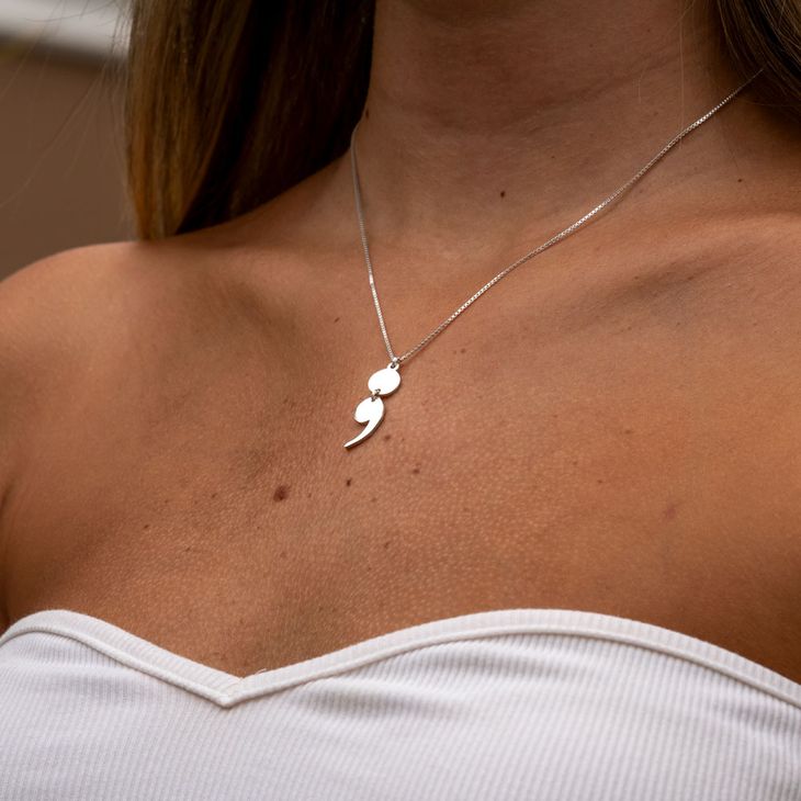 semicolon jewelry