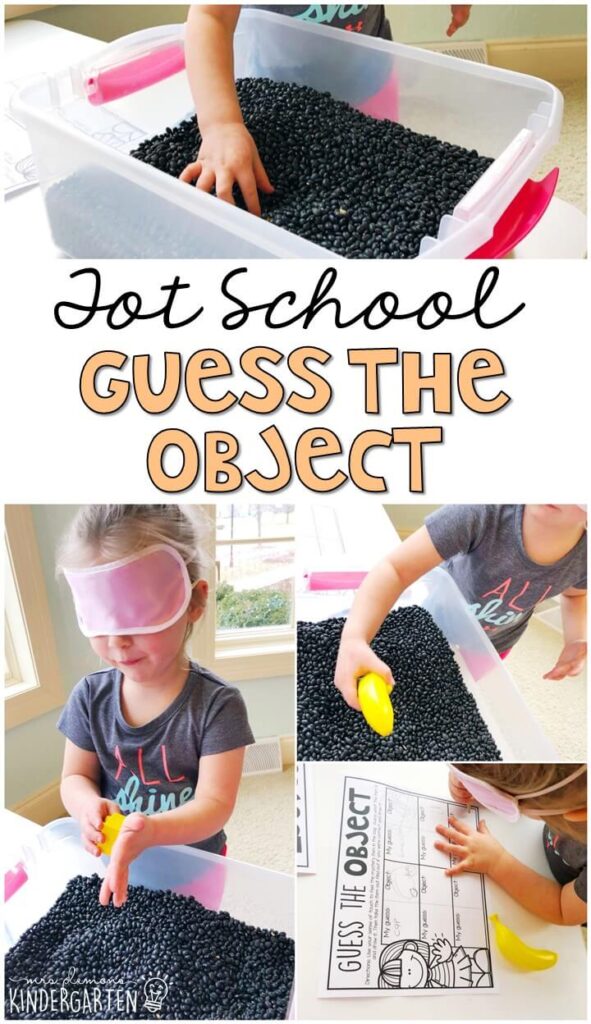 sense of touch for kindergarten