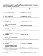 Sentence Stress and Intonation Patterns - ESL worksheet by isabeau13