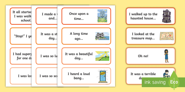 sentence starters for 6th grade