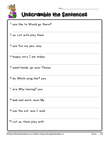 Grade 2 Worksheets