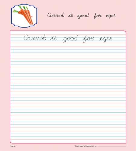 Cursive Writing (Sentence)