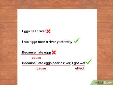 6 Ways to Write a Sentence - wikiHow