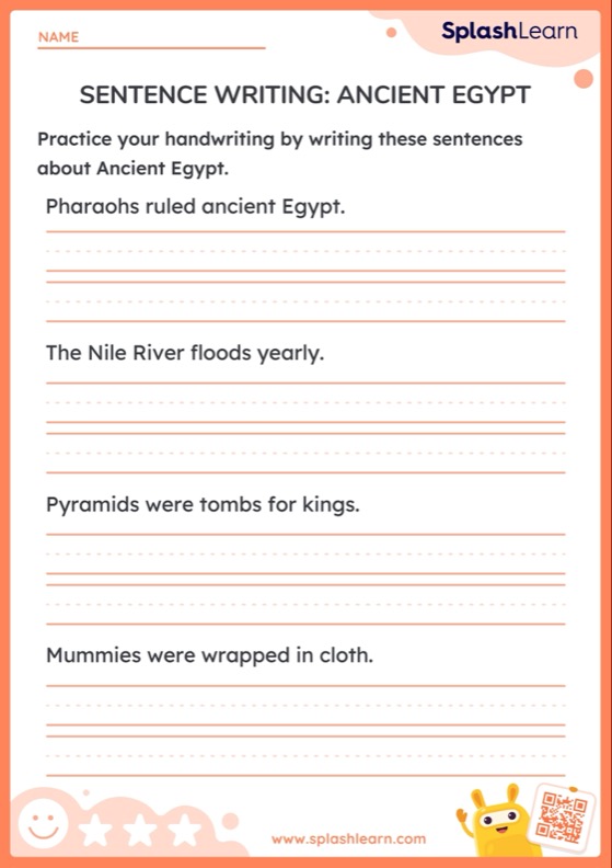 Sentence Writing Worksheets for 3rd Graders Online
