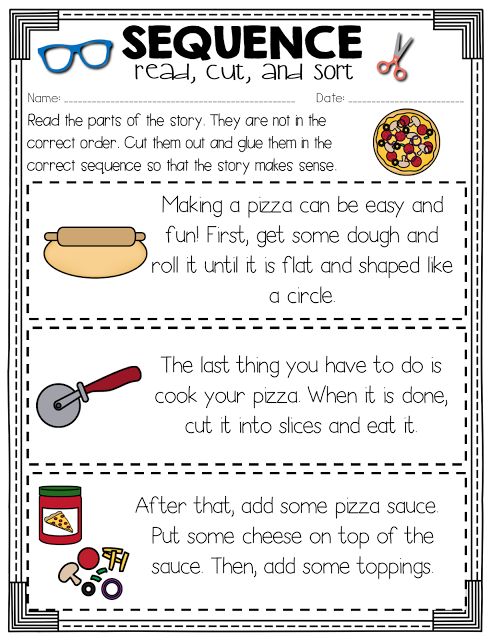 sequence of events activities