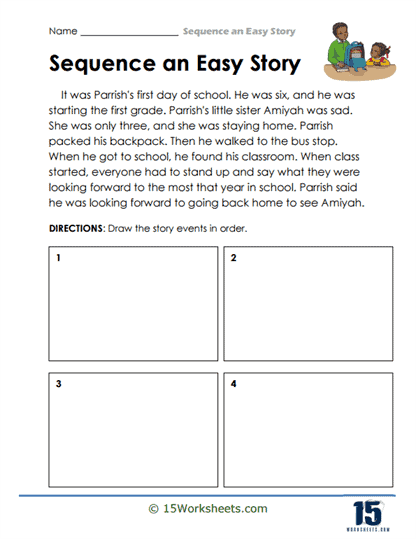 Story Sequencing Worksheets - 15 Worksheets Library