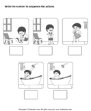 sequence pictures worksheet