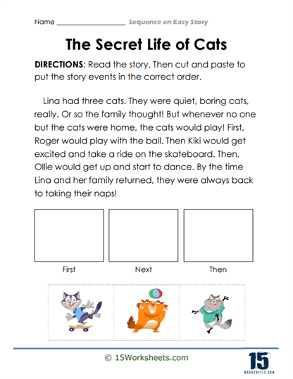 Story Sequencing Worksheets - 15 Worksheets Library
