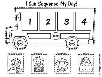 sequence worksheet kindergarten