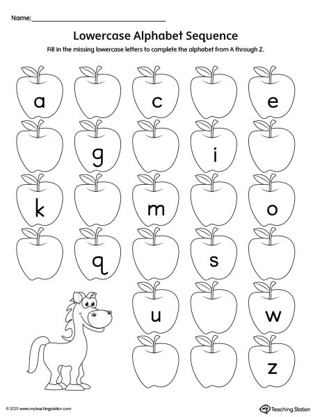 sequence worksheet pdf