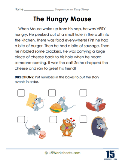 Story Sequencing Worksheets - 15 Worksheets Library