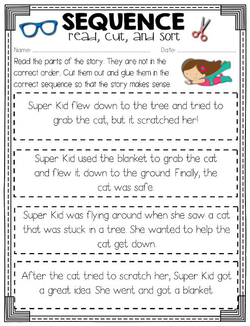 Sequence of Events Activity