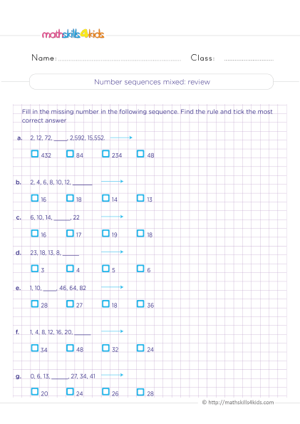 sequencing worksheet for 5th grade