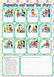 Sequence the story - ESL worksheet by Rumeisa