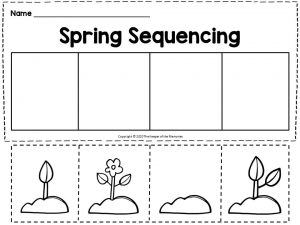 Sequence Worksheets for Kindergarten - The Keeper of the Memories
