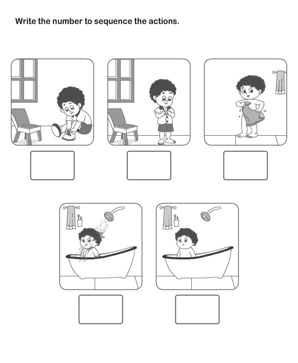 sequencing worksheet to print