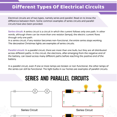 series and parallel circuits worksheet answers