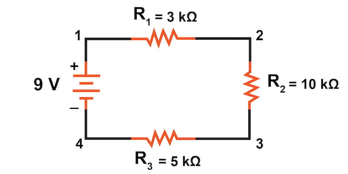 Series Circuits and the Application of Ohms Law | Series And ...