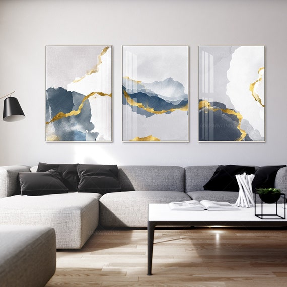 set of 3 printable wall art