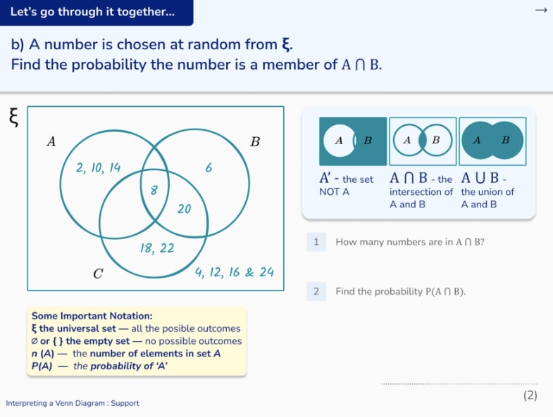 sets and venn diagrams worksheet with answers