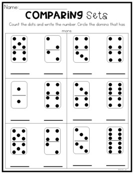 sets of numbers worksheet