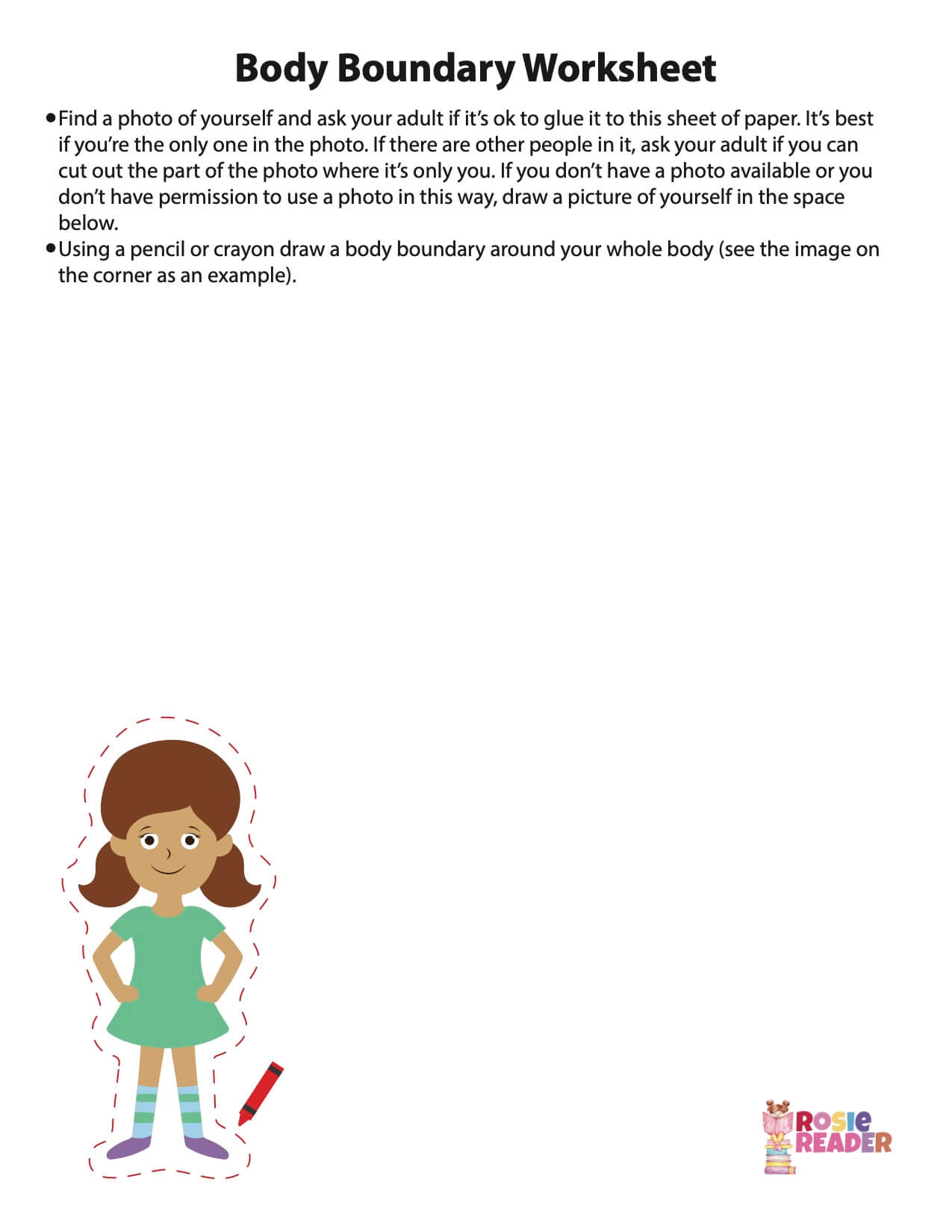setting limits worksheet and handouts
