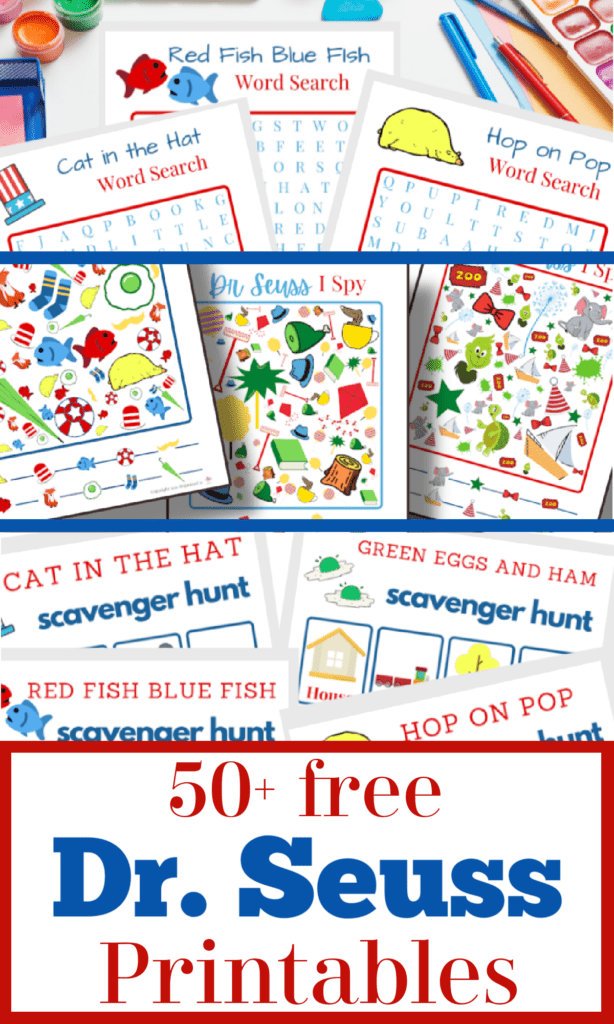 Dr. Seuss Printables - Organized 31