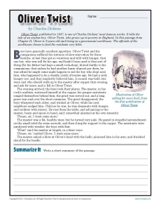 seventh grade reading comprehension worksheet