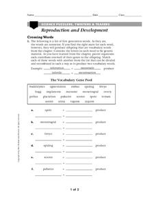 Sex Education Lesson Plans &  Worksheets :: 49 - 72