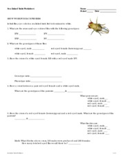 sex linked traits worksheet
