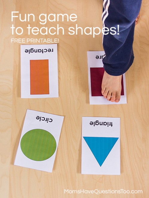 shape activities for preschoolers