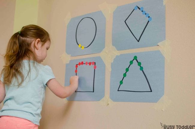 shape activities for preschoolers