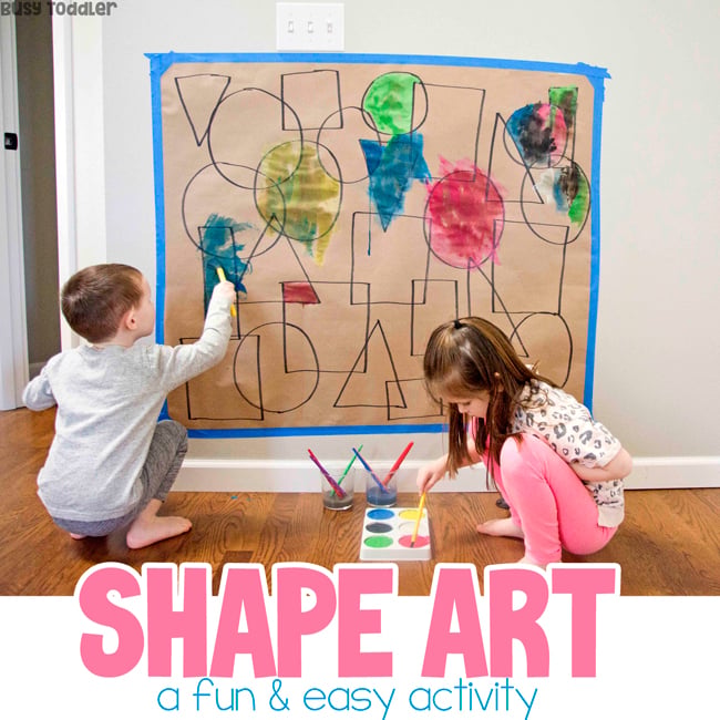 shape activities for preschoolers