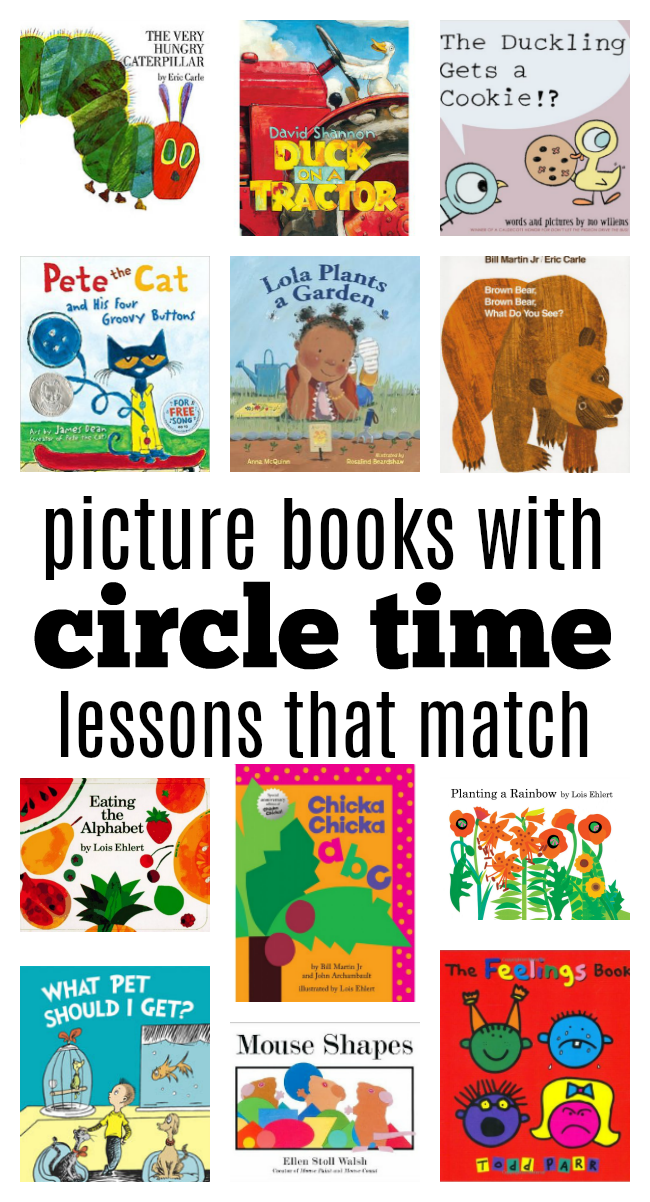 15 Circle Time Lessons with Favorite Childrens Books