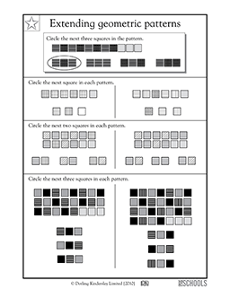Continuing a pattern | 3rd grade, 4th grade, 5th grade Math ...