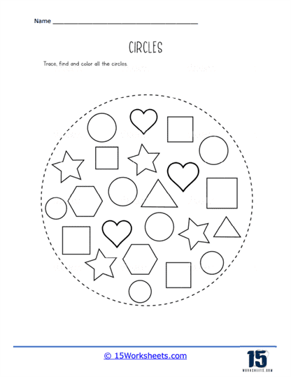 Preschool Shapes Worksheets - 15 Worksheets Library