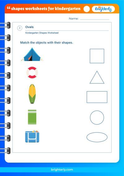 shape worksheet for preschoolers