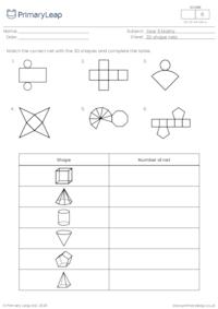 shapes worksheets uk