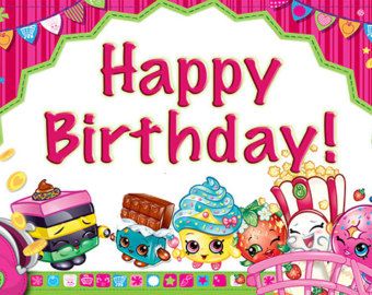 shopkins happy birthday banner printable