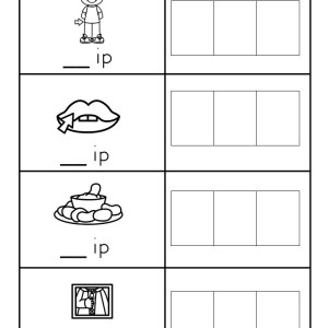 short a word families worksheet