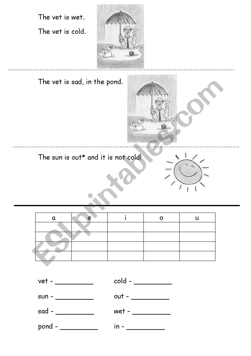 short short s sounds worksheet