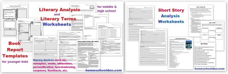 short stories worksheet pdf