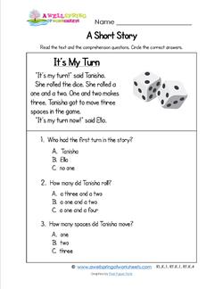 short stories worksheet pdf