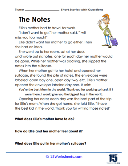 short story worksheet pdf