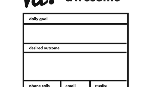short term and long term goals worksheet