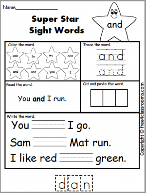 Reading - Sight Words Archives FREE and No Login - Free4Classrooms