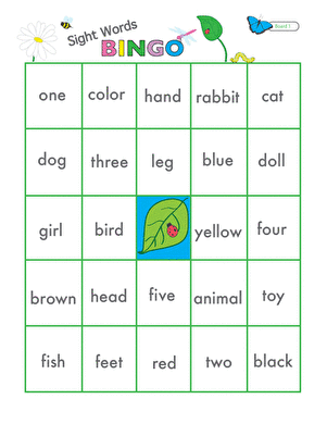 sight word games