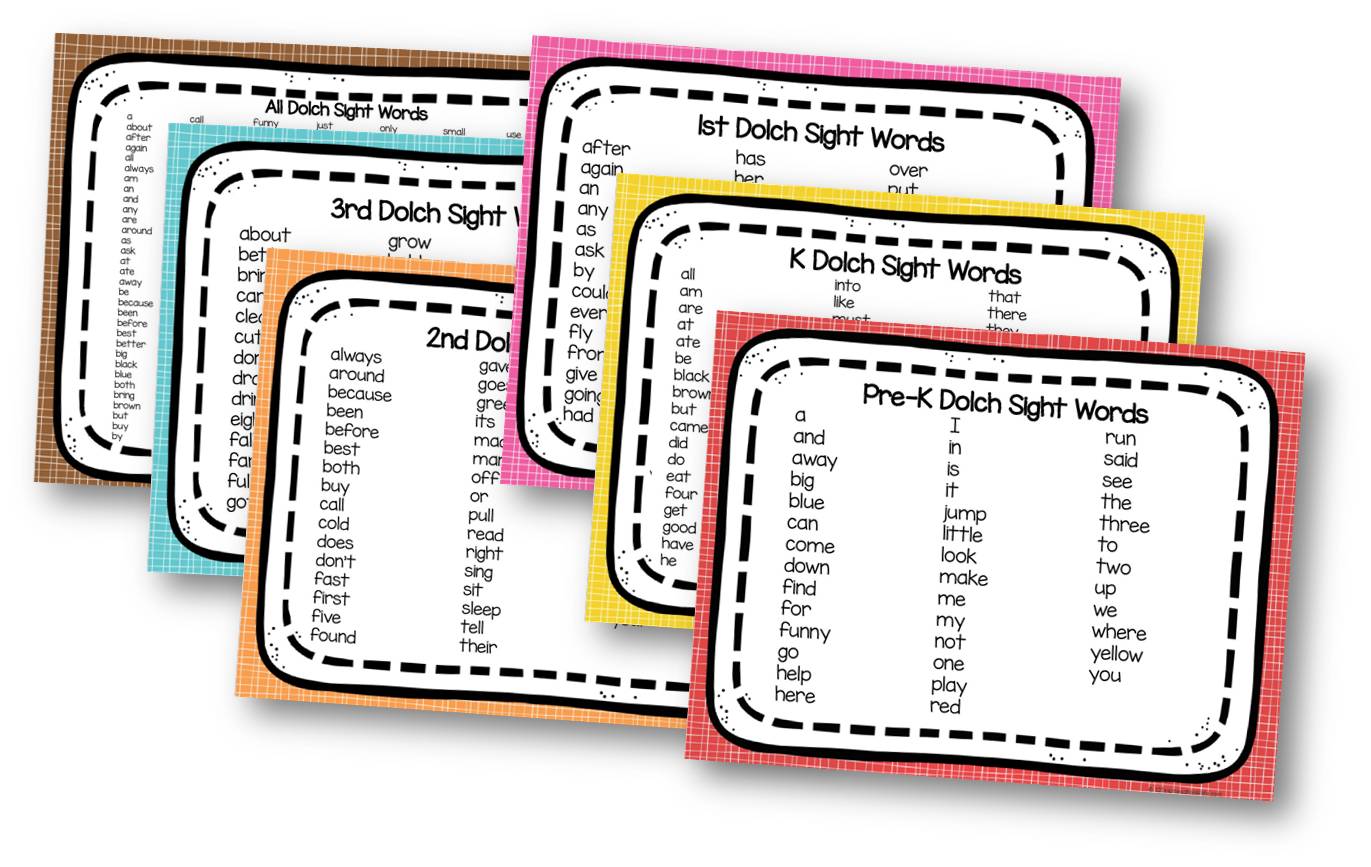 sight words printables