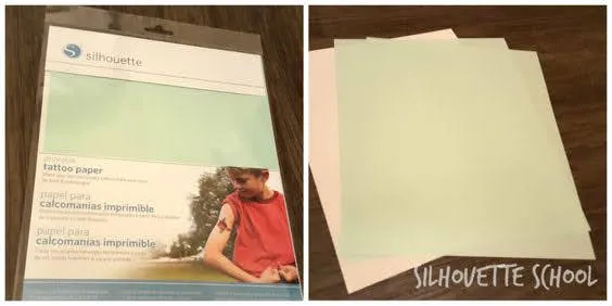 silhouette cameo printable tattoo paper south africa