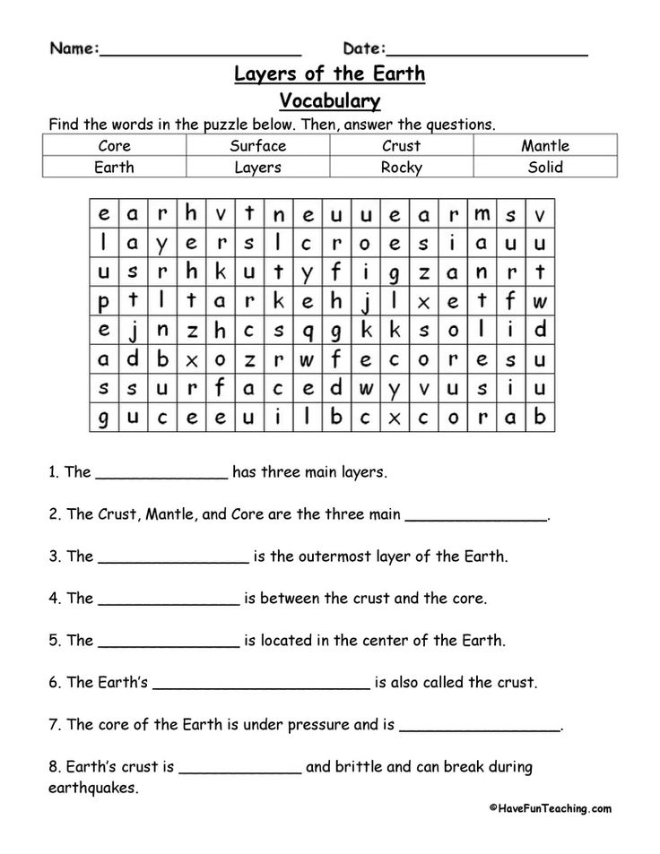 silly science worksheet answers
